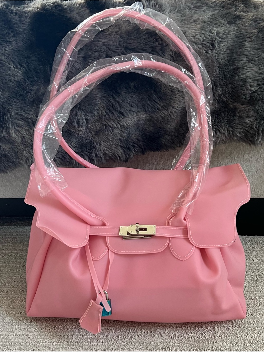 Pink jelly bag